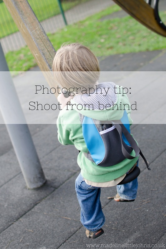 Photography tip - shoot from behind