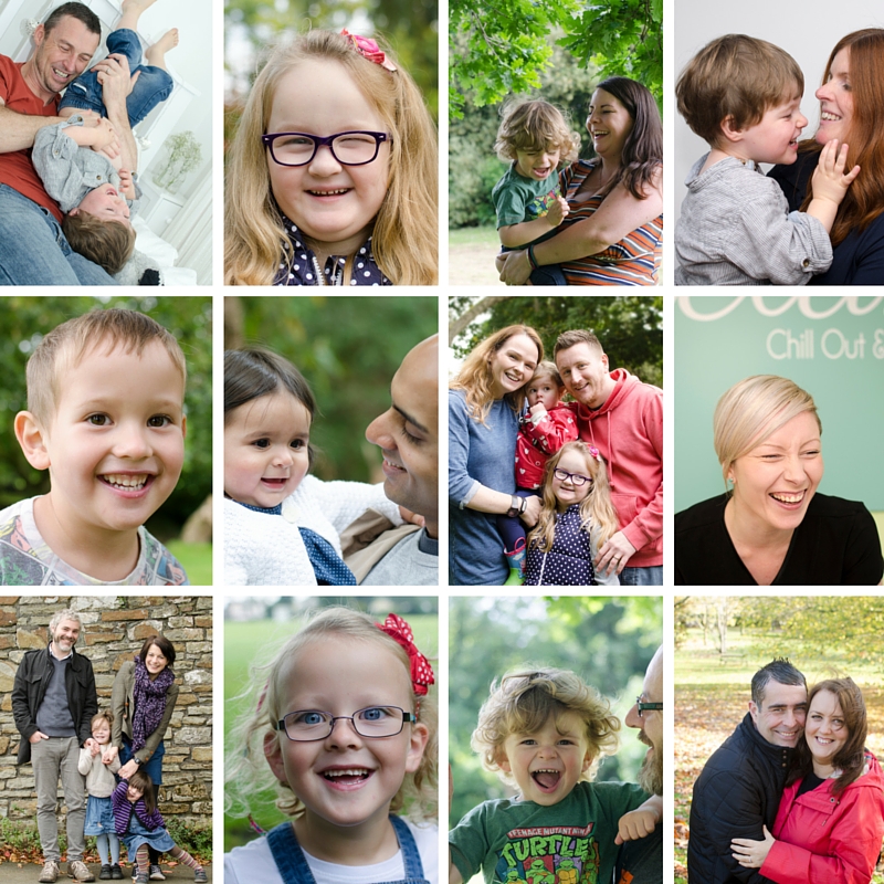 Swansea family portrait photographer happy photos