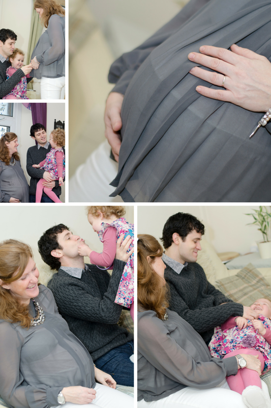 At home family maternity portrait photography Swansea
