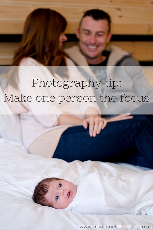 Photography tip - make one person the focus