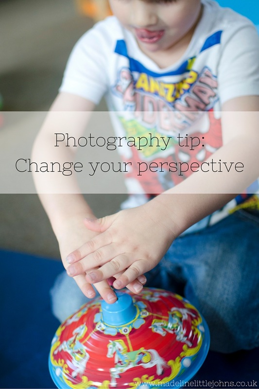 Photography tip - change your perspective