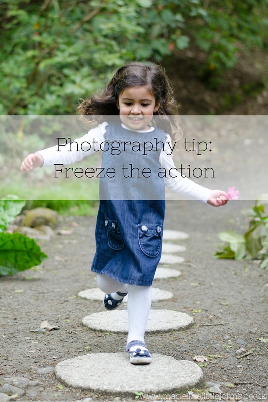 Photography tip freeze the action